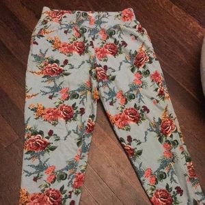 Alice + Olivia floral sweat pants